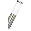 Image de V-tac Wandlamp Vt-832 E27 60w 37,6 Cm Ip44 Rvs Zilver/wit