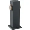 Image de V-TAC VT-1155-2 Adapters & Contactdozen - 2 Wegs - Tuincontactdozen - IP44 - Donkergrijs