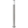 Image de V-TAC VT-838-S110 Meerpaal lampen 60W IP44 Satijn Nikkel VT-838-S110