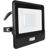 Image de V-TAC VT-138S-1-B LED Schijnwerper - Samsung - PIR Sensor - IP65 Waterdicht - Zwart - 30W - 2340 Lumen - 4000K