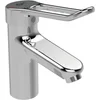 Image de Ideal Standard Ceraplus 2 1-gats wastafelkraan m. vaste zelflegende uitloop m. beugelgreep 14cm chroom