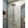 Image de Ideal Standard Idealrain Evo Jet - Glijstangset Circle, 90 cm met handdouche, 3 straalsoorten, chroom B2237AA