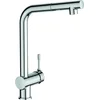Image de Ideal Standard Ceralook Keukenkraan L-uitloop Met Uitrekbare Douche Chroom