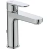 Image de Ideal Standard Cerafine O - Wastafelkraan met afvoer, BlueStart, chroom BC702AA