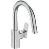 Image de Ideal Standard CeraPlan - Keukenkraan met uittrekbare sproeikop, chroom BD337AA