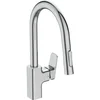 Image de Ideal Standard CeraPlan - Keukenkraan met uittrekbare handdouche, BlueStart, chroom BD338AA