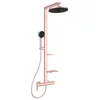 Image de Ideal Standard ALU+ - Doucheset met kraan, diameter 26 cm, 2 stralen, rosé BD584RO