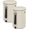 Image de Bokashi Organico 2 - Set van 2 compostbakken wit - Diameter 23.3 - hoogte 32.5CM - 9.6L - 2kg