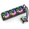 Image de EKWB EK-Nucleus AIO CR360 Lux D-RGB - Vloeistof-koelsysteem - afmeting radiator 360mm - voor Intel LGA 1700, 115x, 1200, 2011, 2011-3, 2066 - AMD AM5, AM4 - 3 x 120 mm RGB fans - Koper, Aluminium - zwart
