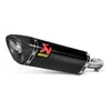 Image de Akrapovic Line Carbon Ninja 400 18 Ref:s-k4so6-apc Niet Gehomologeerde Slip-on Uitlaatdemper Zwart Not Homologated