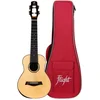 Image de Flight Voyager EQ-A Concert Ukulele   Massief Sparren Top, Massief Acacia, Actieve Pickup, 36mm Topkam