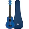 Image de Flight TUSL-KIDZ Soprano Longneck Ukulele Blauw met Linden Top, ABS Body en Aquila Kids Snaren