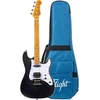 Image de Flight ALMPATTETBK Pathfinder Tenor Elektrische Ukulele - Trans Zwart