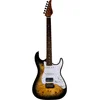 Image de Jet Guitars JS-450 QTBR elektrische gitaar - Trans Bruin (Spalted Top)