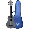 Image de Flight TUS-65 SILVER Soprano Ukulele met Linden Top, ABS Body en Silver Afwerking