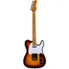Image de JET JT-600 BS G T-style Elektrische Gitaar HS Mahonie Body Flame Maple Top Tobacco Burst Gouden Hardware