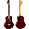 Image de Flight Iris Tinta Tenor TPP Ukulele met All Solid Mahogany Body, Rosewood Toets en Fluorocarbon Snaren, Transparent Purple