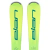 Image de Elan Rc Ace Jr Shift + El 7.5 Gw Ca Jrs Blk [h] Junior Alpin Skispakket Geel 140 Kinderen