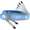 Image de Unior 7 Allen Ball Multi Tool Blauw 2.5-10 mm