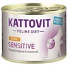 Image de Kattovit - Feline Dieet Sensitive 12x185g - Kip