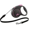 Image de FLEXI | Flexi Rollijn Black Design Cord Roze