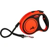 Image de Flexi XTREME - Rollijn Hondenriem - Tape - M - 5 m - Orange - Middelgrote Actieve Honden