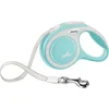 Image de Hondenriem Flexi NEW COMFORT Licht Blauw Maat XS
