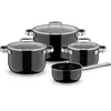 Image de WMF Fusiontec 2.0 Mineral Pro - Pannenset - 4-delig - Black - Inductie - Krasbestendig - Geschikt voor alle warmtebronnen