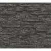 Image de NATUURSTEEN BEHANG | industrieel - Grijs Zwart - A.S. Création Elements 2