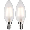 Image de Filament 230 V LED kaars E14 2x250lm 2x3W 2700K Mat