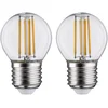 Image de Filament 230 V LED-kogellamp E27 2x470lm 2x5W 2700K Helder