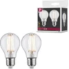 Image de Filament 230 V LED-gloeilamp E27 2x806lm 2x7W 2700K Helder