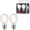 Image de Filament 230 V LED-gloeilamp E27 2x806lm 2x7W 2700K Mat