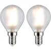 Image de Filament 230 V LED-kogellamp E14 2x470lm 2x4,5W 2700K Mat