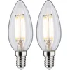 Image de Filament 230 V LED kaars E14 2x470lm 2x4,8W 4000K Mat