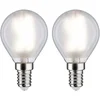 Image de Filament 230 V LED-kogellamp E14 2x470lm 2x4,8W 4000K Mat