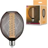 Image de Metallic Glow Standaard 230 V LED Globe E27 Spiral 200lm 4,2W 1800K Zwart
