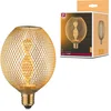 Image de Metallic Glow Standaard 230 V LED Globe E27 Helix 130lm 3,5W 1800K Messing