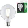 Image de Eco-Line Filament 230 V LED Globe G95 E27 840lm 4W 3000K Helder
