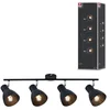 Image de Spotlight Davy E27 230V max. 4x20W dimbaar Zwart