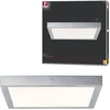 Image de LED-paneel Lunar hoekig 400x400 mm 22W 1700lm 3000K Chroom mat