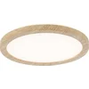 Image de LED-paneel Atria Shine Backlight IP44 rond 190 mm 11,2W 850lm 3000K Houtlook