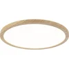 Image de LED-paneel Atria Shine Backlight IP44 rond 293mm 16W 1600lm 3000K Houtlook