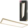 Image de LED-paneel Atria Shine Backlight IP44 hoekig 580x200 mm 22W 2300lm 3000K Houtlook