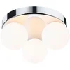 Image de Selection Bathroom Plafondlampen Gove IP44 G9 230V max. 3x20W dimbaar Chroom, Satijn