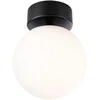 Image de Selection Bathroom LED-plafondlamp Gove IP44 3000K 900lm 230V 9W Zwart mat, Satijn