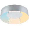 Image de LED-plafondlamp Casca IP44 White Switch 1500lm 230V 16W Alu mat