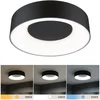 Image de LED-plafondlamp Casca IP44 White Switch 1500lm 230V 16W Zwart mat