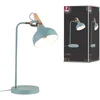 Image de LED-tafellamp Juna E14 max. 20W Softgroen, Koper, Hout Metaal, Hout