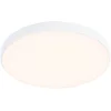 Image de VariFit LED-inbouwpaneel Veluna Edge IP44 rond 90 mm 6W 450lm 3000K Wit